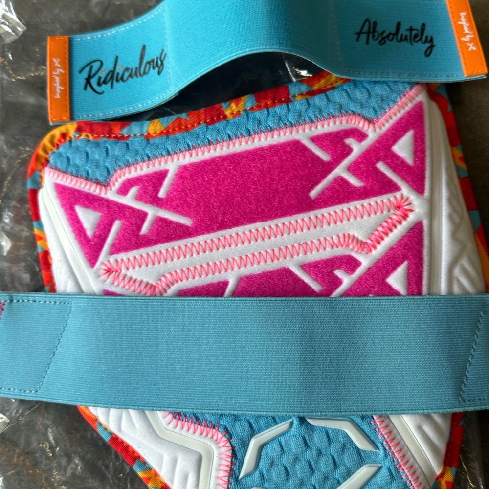 Kids Gear Knee Pads by Absolutely - Pink & Blue